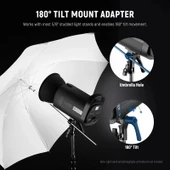 Neewer S101-400W 2'li Stüdyo Flaş Seti thumbnail 4