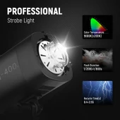 Neewer S101-400W 2'li Stüdyo Flaş Seti thumbnail 5