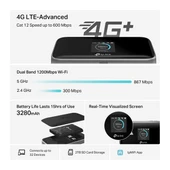TP-LINK M7750 AC1200 4G LTE MOBİL ROUTER thumbnail 4