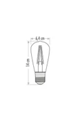 Cata 8w E27 Amber Renk Rustik Led Ampul Ct-4290 thumbnail 2