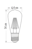 Cata Ct 4284 Rustik Led Ampul Amber thumbnail 2