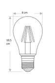 Cata Ct-4285 4w E27 Amber Rustik Led Ampul (6adet) thumbnail 2