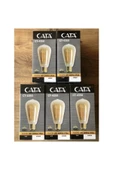 Cata CT-4350 4W E27 Duylu Rustik Led Ampul Amber 5 Adet thumbnail 2