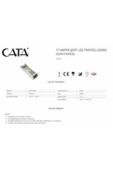 Cata Ct-2561 17 Amper Slim Şerit Led Trafosu Adaptör thumbnail 1