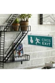 Cata Ct-9167 Aşağı Çıkış Exit Levhası Şarjlı Ledli thumbnail 2