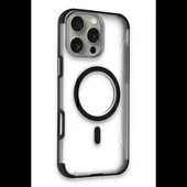 iPhone 16 Pro Hilton Magsafe Kapak - Siyah thumbnail 3