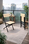 Ecowood Katlanır Sandalye | Balkon Bahçe Kamp thumbnail 1