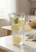 Başucu Kristal Sürahi Kulpsuz - 1.2 Litre thumbnail 1