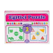 7194 Çark Puzzle Renkler Şekiller thumbnail 3