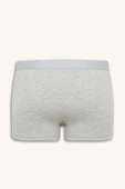 Defacto A3152 Beyaz Erkek Regular Fit 3'lü Boxer thumbnail 3