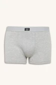 Defacto A3152 Beyaz Erkek Regular Fit 3'lü Boxer thumbnail 2