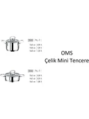 Oms 14x8 Mini Derin Tencere thumbnail 2