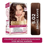 Loreal Excellence 5.02 Bronz Kahve thumbnail 1