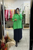 Nuss 3001 Oversize Düğmeli Gömlek Benetton thumbnail 2