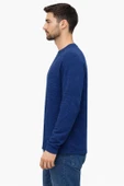 Basic Bisiklet Yaka Relaxed Regular Erkek Sweatshirt - 7062 thumbnail 2