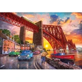 KS Puzzle Forth Bridge At Sunset Puzzle 1500 Parça 22039 thumbnail 2