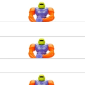 Robot Şekilli Köpük Oyunu S00004578 thumbnail 4