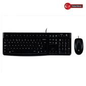 LOGITECH MK120, 920-002560, USB Kablolu, Türkçe Q, Klavye Mouse Set thumbnail 1