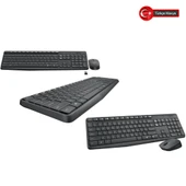 LOGITECH MK235, 920-007925, Kablosuz, Türkçe Q, Klavye Mouse Set thumbnail 4