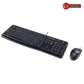LOGITECH MK120, 920-002560, USB Kablolu, Türkçe Q, Klavye Mouse Set thumbnail 3