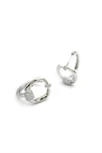 Taşlı Küpe - Gümüş thumbnail 1
