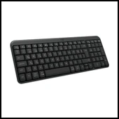 LOGITECH K250, Siyah, 920-013460, Bluetooth, Türkçe Q, Multimedya, Kompakt Klavye thumbnail 3
