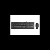 A4 TECH KR-3330S, Siyah, USB Kablolu, Türkçe Q, Multimedya, Klavye Mouse Set thumbnail 1