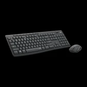 LOGITECH MK295 Siyah, 920-009804, Kablosuz, Türkçe Q, Klavye Mouse Set thumbnail 3