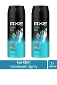 2 Adet Axe Ice Chill Erkek Deodorant Sprey 150 ml thumbnail 1