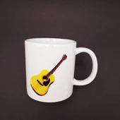 HERŞEYTREND Gitar Tasarımlı Seramik Kupa thumbnail 1