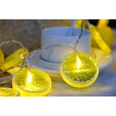 HERŞEYTREND 2m 10 Led Pilli Limon Işık thumbnail 2