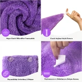 2'li Paket Mikrofiber Saç Havlusu thumbnail 2