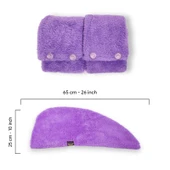 2'li Paket Mikrofiber Saç Havlusu thumbnail 4