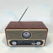 Everton RT-566 Bluetooth-USB-SD-FM Şarjlı  Saatli Nostaljik Radyo thumbnail 1