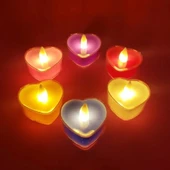 HERŞEYTREND Kalpli Tealight Pilli Mum thumbnail 3