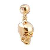 Chocli 18 Ayar Altın Kaplama Charm - Skull thumbnail 1