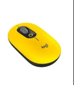 Logitech 910-006546 POP Emoji Sarı Optik Kablosuz Mouse thumbnail 2