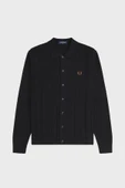 Fred Perry K9726 Button Through Knitted Erkek Gömlek thumbnail 6
