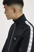 Fred Perry J4620 Taped Track Erkek Ceket thumbnail 4