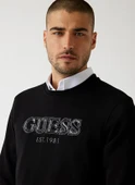 Guess M5BQ08K9Z21 Cn Basic Erkek Sweatshirt thumbnail 3