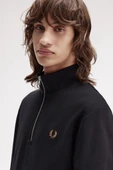 Fred Perry M3574 Half Zip Erkek Sweatshirt thumbnail 4