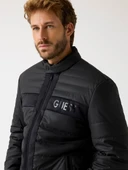 Guess M4YL16WFHD0 Logo Stretch Padded Erkek Ceket thumbnail 4