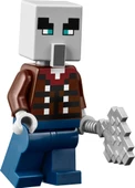 Lego Minecraft - 67 Illager (Vindicator) Orijinal Minifigür thumbnail 1