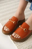 Kiremit Hakiki Deri Terlik TR31MY62F thumbnail 4