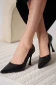 Siyah Cilt Kadın Stiletto TR18MS03F thumbnail 2