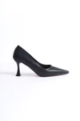 Kadın Mat Siyah Stiletto TR08MS27H thumbnail 4