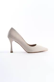 Kadın Bej Saten Stiletto TR08MS01B thumbnail 2