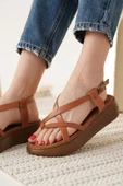 Taba Hakiki Deri Sandalet TR31MY60A thumbnail 5