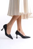 Kadın Mat Siyah Stiletto TR08MS27H thumbnail 6