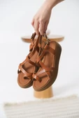 Taba Hakiki Deri Sandalet TR31MY59B thumbnail 4